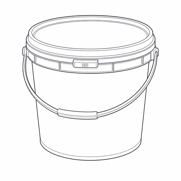 One five-kilogram tub of pistachio cream