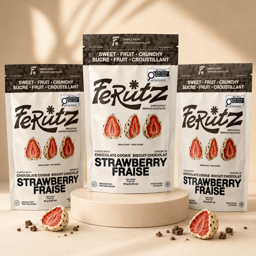 Starter Pack: 3-Pack White Chocolate Cookie-Covered Strawberries